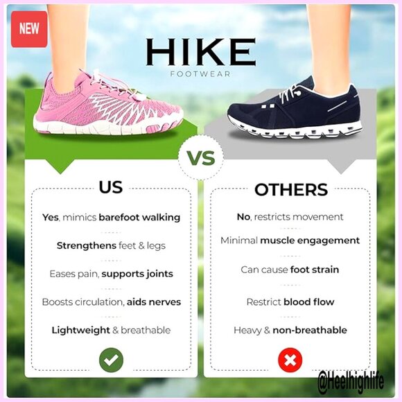 Barefoot Walking Shoes Flexible Lightweight Breathable Non-Slip Daily Wear main image 5